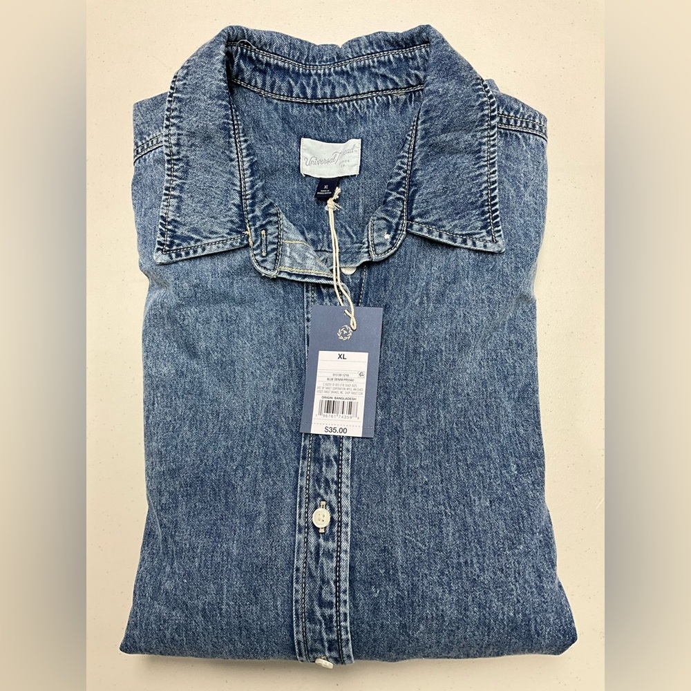 Denim Shirt Dress - Picture 6 of 8